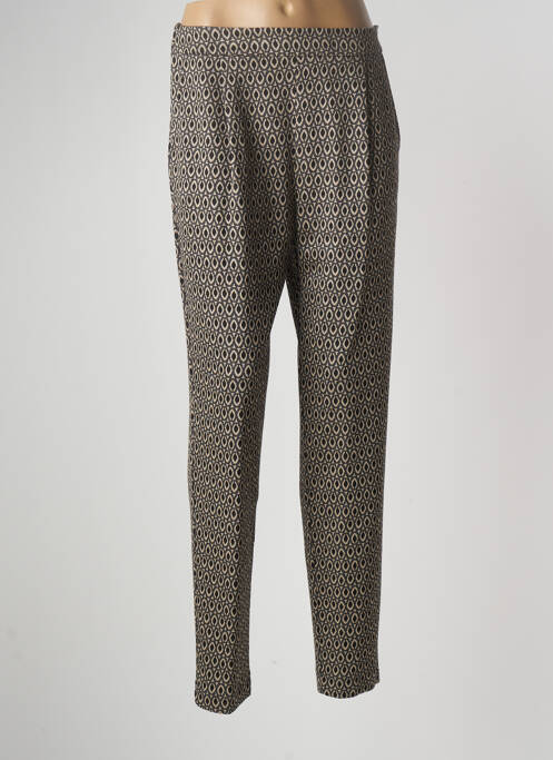 Pantalon chino taille normale taille normale gris MARIA BELLENTANI femme