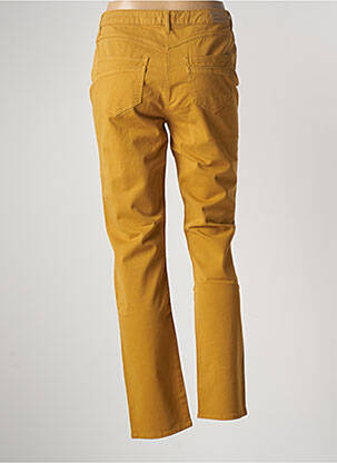 Pantalon droit stretch taille normale marron LE PETIT BAIGNEUR femme