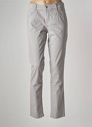 Pantalon slim stretch taille normale gris GARDEUR femme