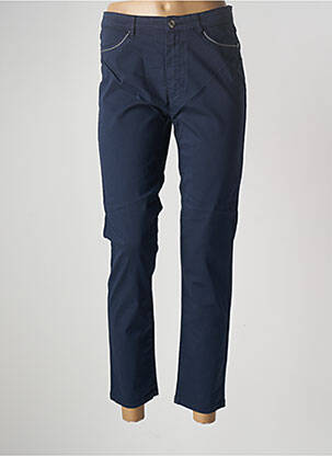 Pantalon 7/8 bleu SAINT HILAIRE pour femme
