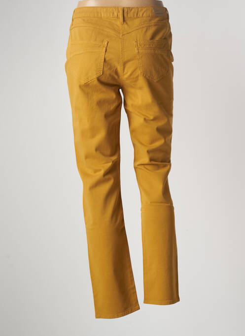 Pantalon droit stretch taille normale marron LE PETIT BAIGNEUR femme