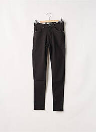 Jeans skinny push-up taille haute noir NINA CARTER femme