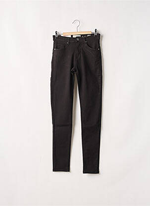 Jeans skinny push-up taille haute noir NINA CARTER femme