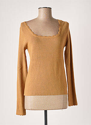 Pull beige MUSY MUSE pour femme