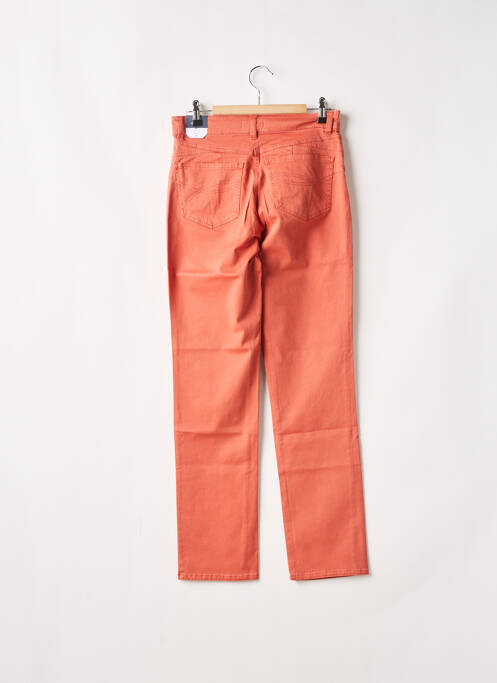 Jeans coupe slim orange ESPRIT DE LA MER pour femme