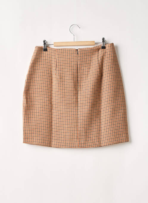 Jupe courte orange DEELUXE pour femme