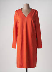 Robe mi-longue orange ZILCH pour femme seconde vue