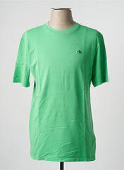 T-shirt vert SCOTCH & SODA pour homme seconde vue
