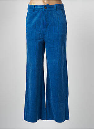 Pantalon large bleu ORFEO pour femme