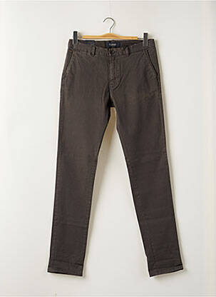 Pantalon chino stretch taille normale vert SCOTCH & SODA homme