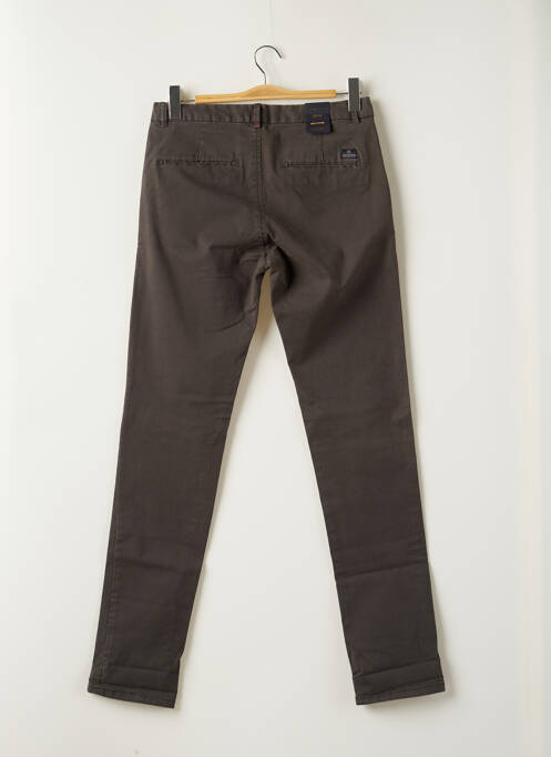Pantalon chino stretch taille normale vert SCOTCH & SODA homme