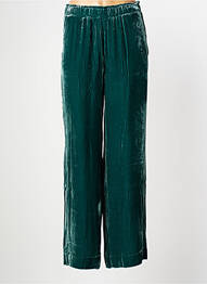 Pantalon large poches taille haute vert NOTSHY femme