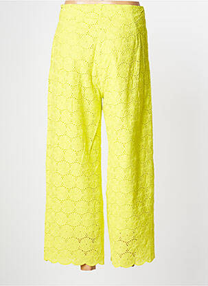 Pantalon 7/8 taille haute taille haute vert MARINA V femme