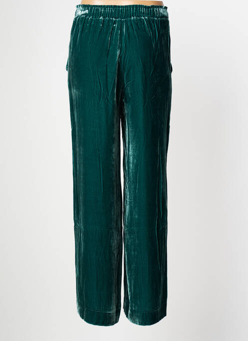 Pantalon large poches taille haute vert NOTSHY femme