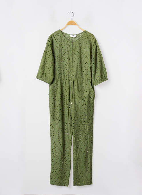 Combi-pantalon vert MARINA V pour femme
