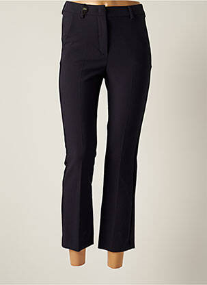 Pantalon 7/8 taille haute taille haute bleu MAX MARA femme