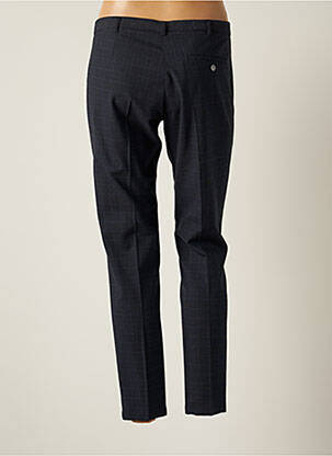 Pantalon 7/8 fermeture zippée sous rabat avec crochet taille basse gris PABLO femme