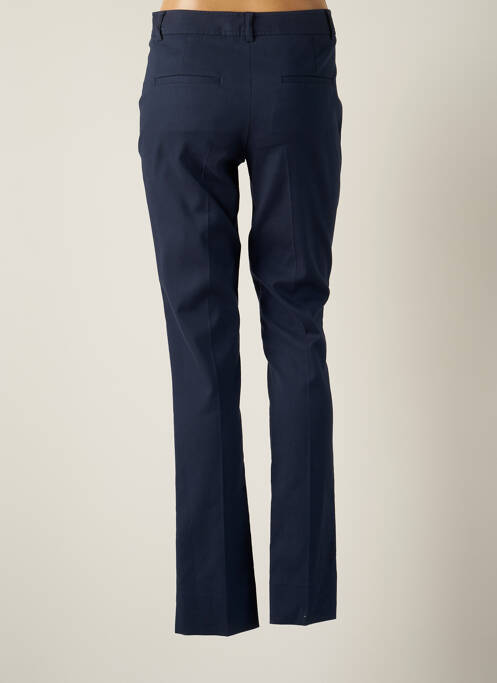 Pantalon slim tissage popeline taille haute bleu GERARD DAREL femme
