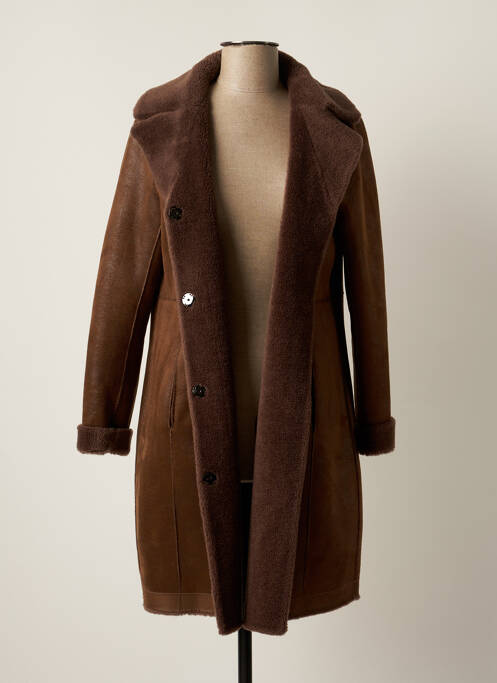 Manteau long marron OAKWOOD pour femme