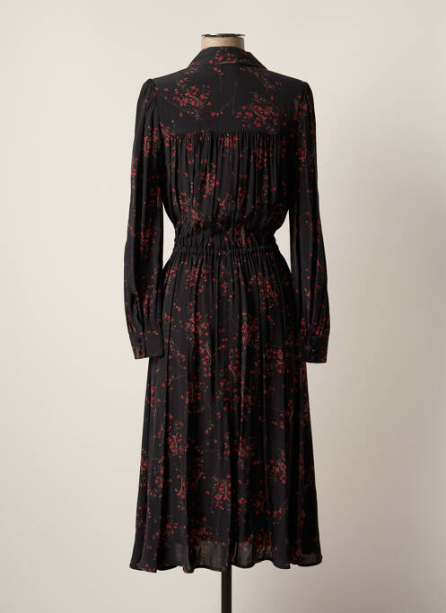 Robe longue noir IDANO pour femme