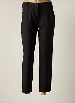 Pantalon 7/8 stretch taille normale noir WEEKEND femme