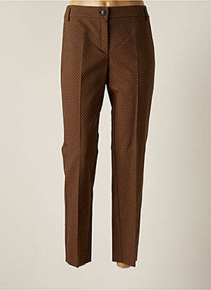 Pantalon 7/8 stretch taille normale marron MARELLA femme