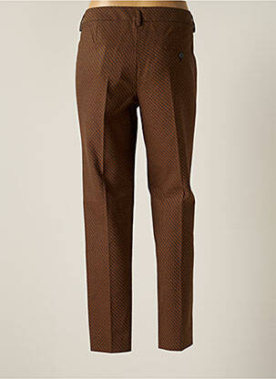 Pantalon 7/8 stretch taille normale marron MARELLA femme