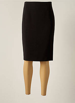 Jupe mi-longue stretch noir MARELLA femme
