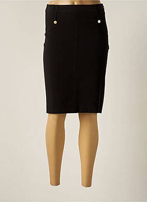Jupe mi-longue stretch noir GERARD DAREL femme