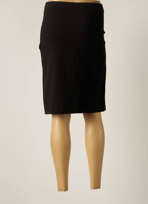 Jupe mi-longue fermeture zip latéral noir GERARD DAREL femme