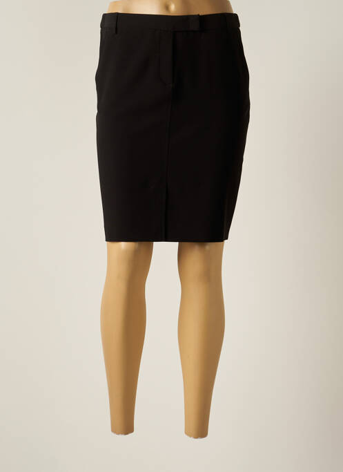 Jupe mi-longue stretch noir GERARD DAREL femme