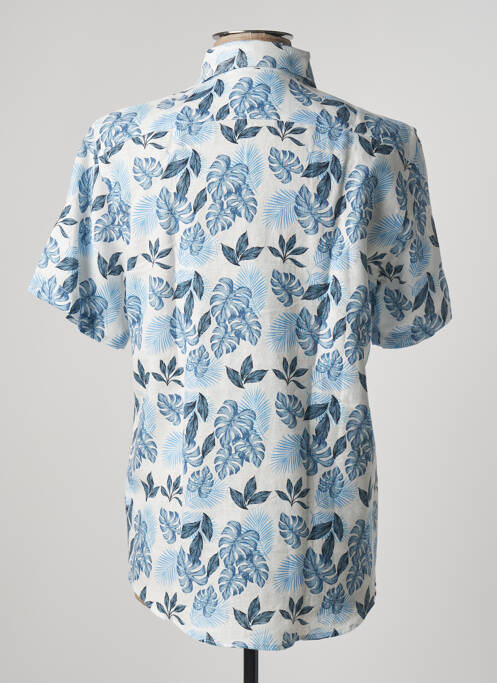 Chemise manches courtes bleu NZ RUGBY VINTAGE pour homme