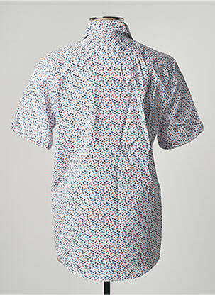 Chemise manches courtes coupe cintrée bleu NZ RUGBY VINTAGE homme