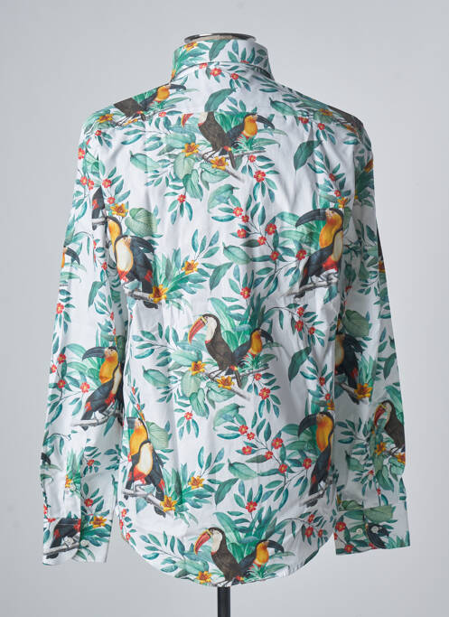 Chemise manches longues vert NZ RUGBY VINTAGE pour homme