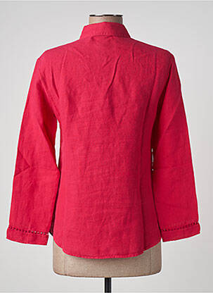 Chemisier coupe fluide manches longues rose ONE STEP femme