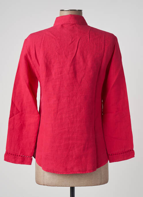 Chemisier coupe fluide manches longues rose ONE STEP femme