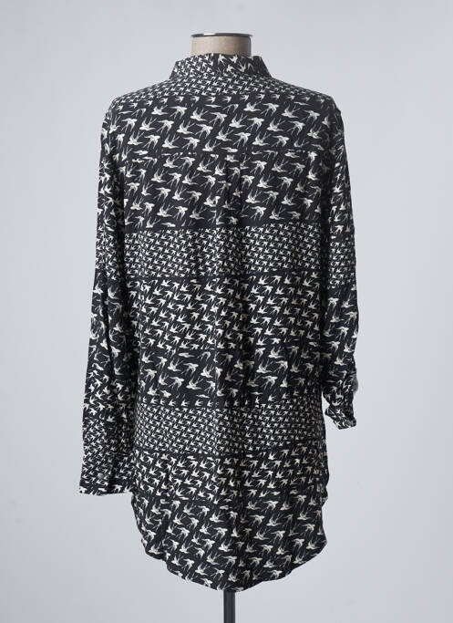 Tunique manches longues noir SANDWICH pour femme