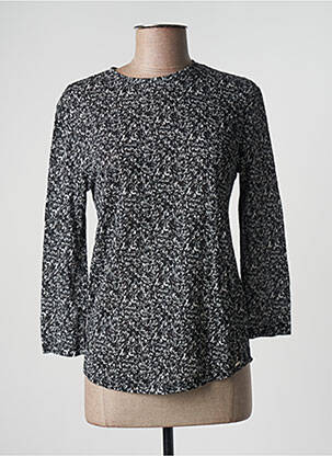 Top stretch manches longues noir IKKS femme