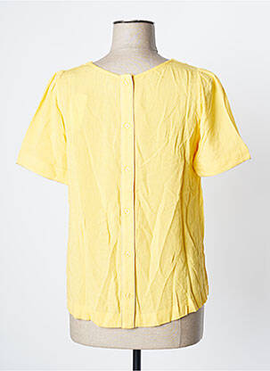 Blouse manches courtes manches courtes jaune ONE STEP femme