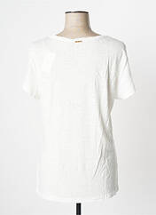 T-shirt blanc ONE STEP pour femme seconde vue