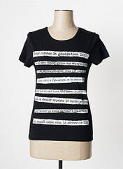 T-shirt noir IKKS pour femme seconde vue