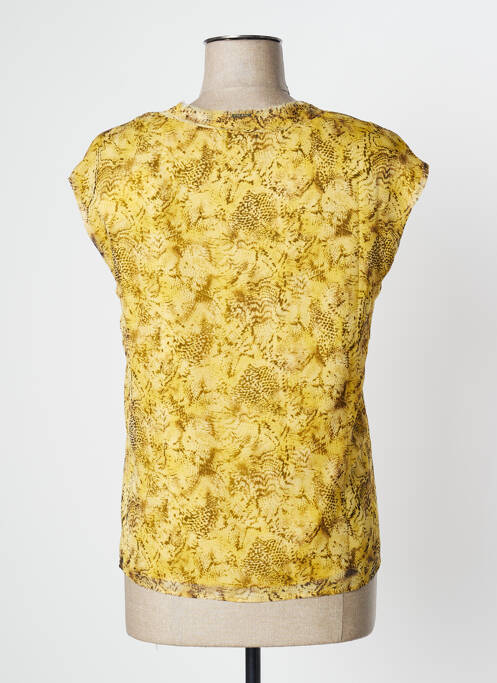 Top jaune ONE STEP pour femme