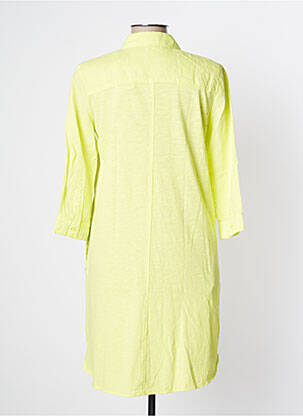 Robe courte manches 3/4 manches 3/4 vert SANDWICH femme