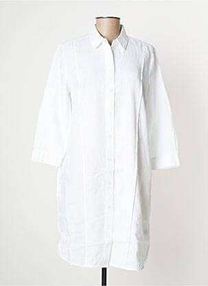 Robe courte manches 3/4 manches 3/4 blanc SANDWICH femme