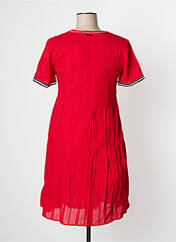 Robe courte rouge ONE STEP pour femme seconde vue