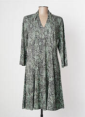 Robe mi-longue vert SANDWICH pour femme seconde vue
