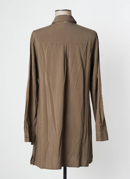 Robe courte vert SANDWICH pour femme