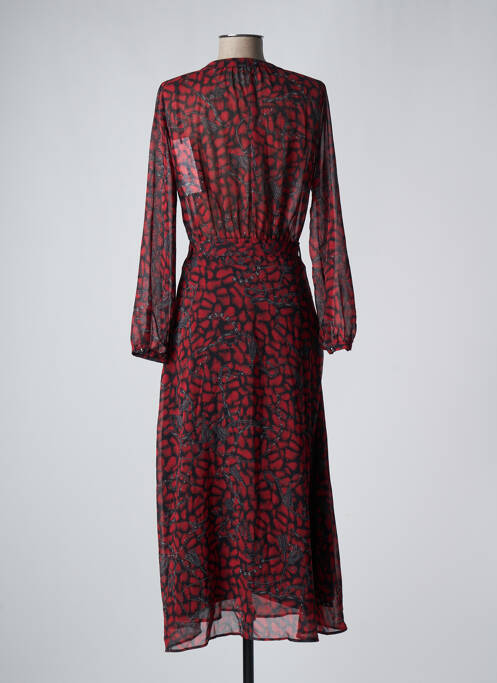 Robe longue rouge IKKS pour femme