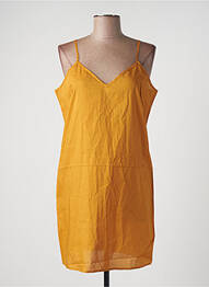 Robe courte sans manche sans manche jaune I.CODE (By IKKS) femme