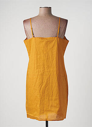 Robe courte sans manche sans manche jaune I.CODE (By IKKS) femme